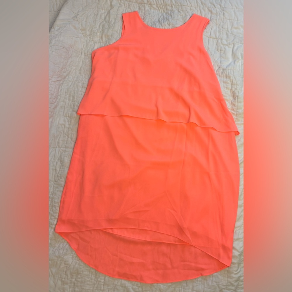 Kohls vibrant salmon dress